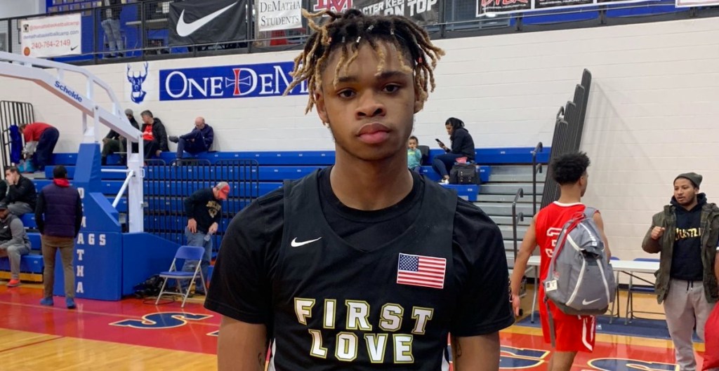 2020 SG DJ Gordon of First Love Christian (PA) updates on his recruitment and the EYBL&nbsp;circuit